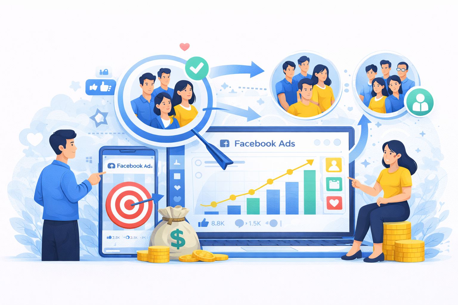 Quy trình Facbook Ads Maxgo