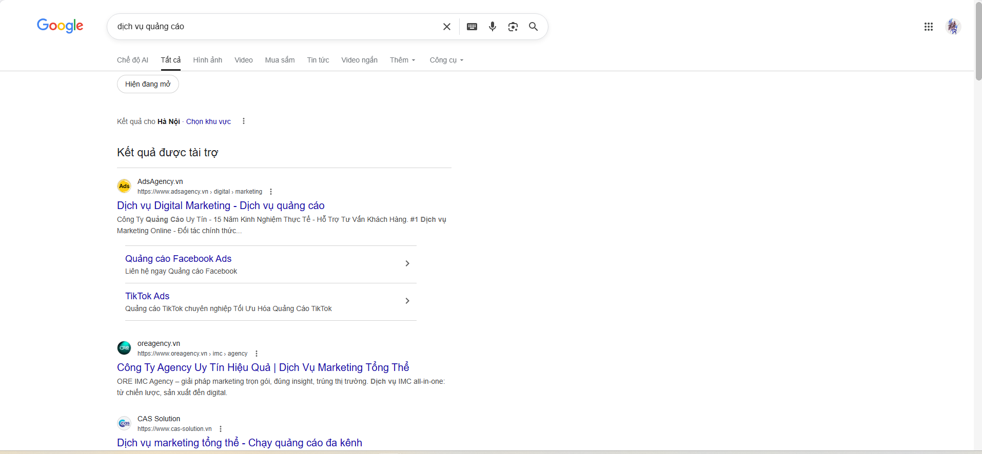 Quy trình Google Ads Maxgo